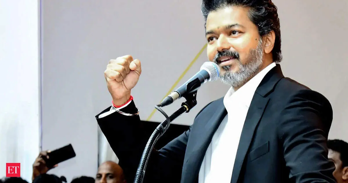 Vijay thanks Modi after oath as Tamil Nadu CM and seeks Centre support for development