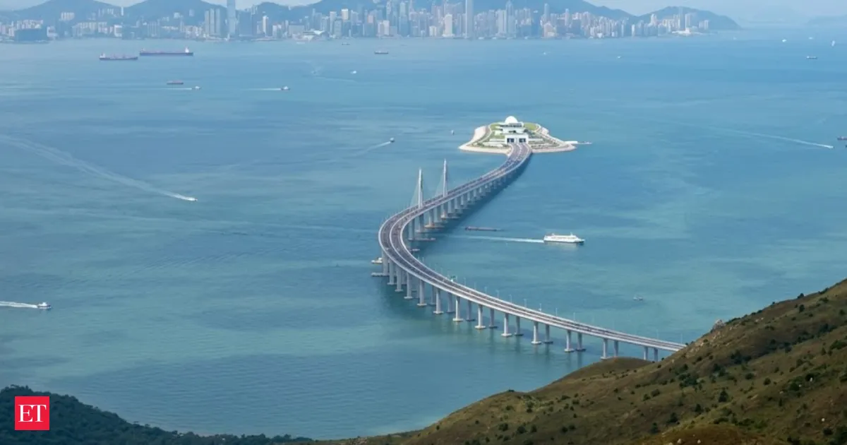 Hong Kong Zhuhai Macau Bridge spans 34 miles and costs £15bn to reshape travel