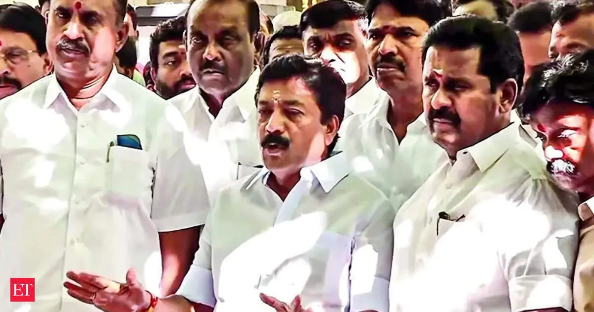 AIADMK rebels back Vijay ahead of Tamil Nadu floor test amid party split