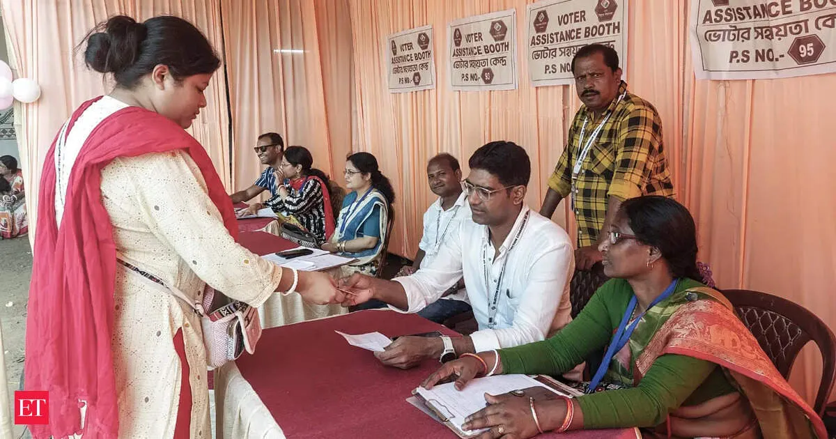 EC suspends polling staff after booth left unattended in West Bengal Pingla voting incident