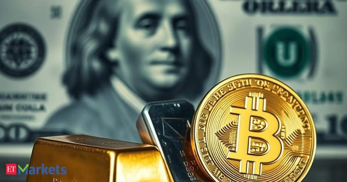Bitcoin digital gold myth fades as investors rush into gold and silver funds