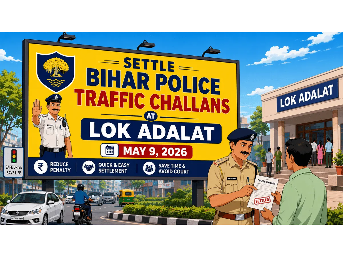 Patna HC orders National Lok Adalat May 9 to settle Bihar traffic challans faster