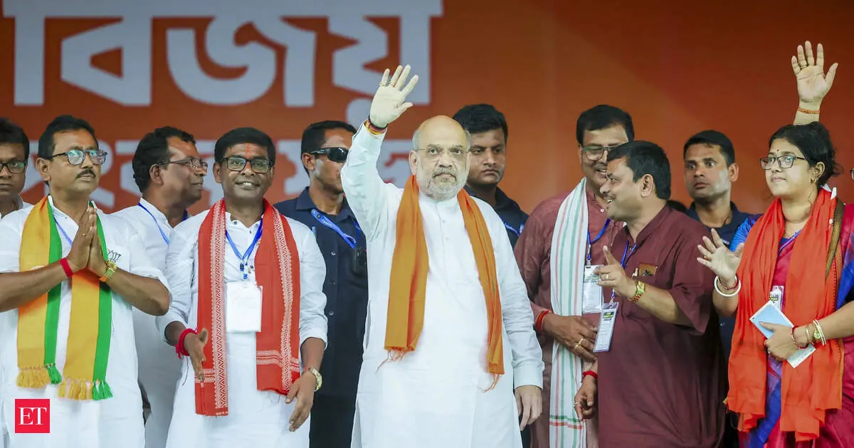 Amit Shah promises to end goonda raj in Bengal with tough policing and new squads