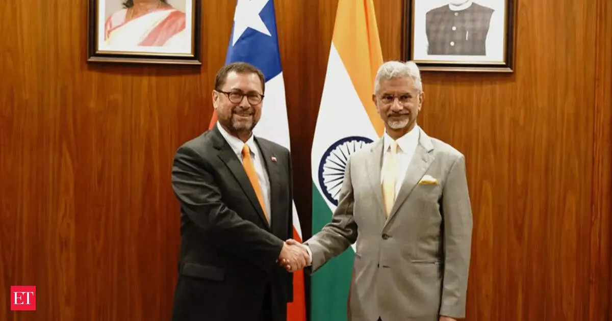 Jaishankar meets Chile FM as India pushes trade diversification and a deeper economic partnership deal