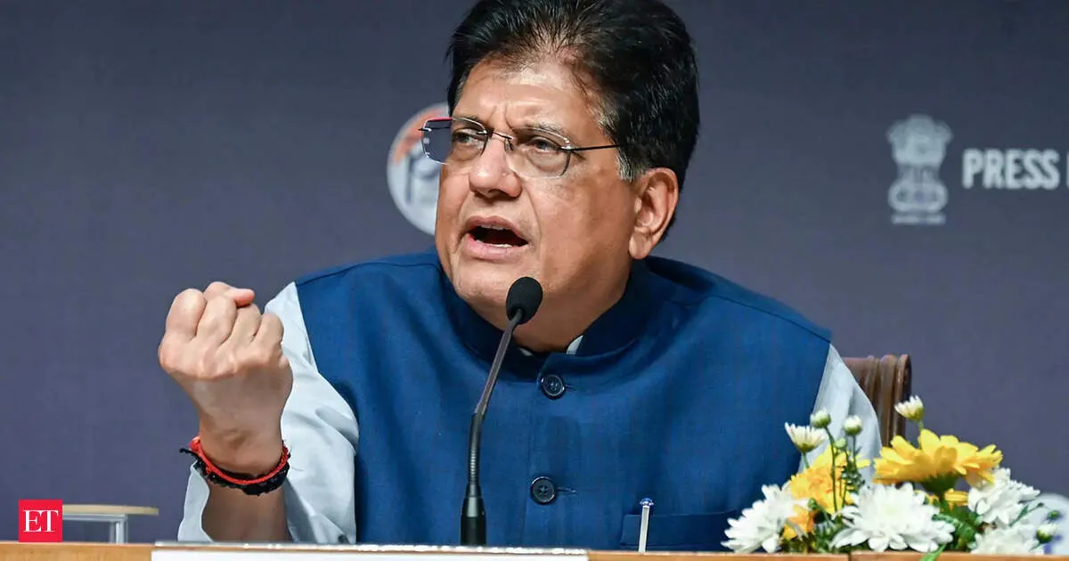 Piyush Goyal urges using FTAs as exporters demand relief and cheaper shipping
