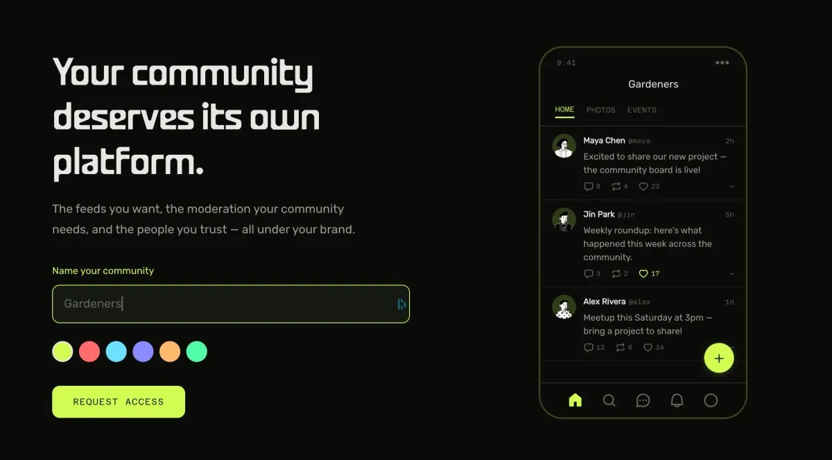 As X shuts down Communities Acorn launches a creator first decentralized alternative