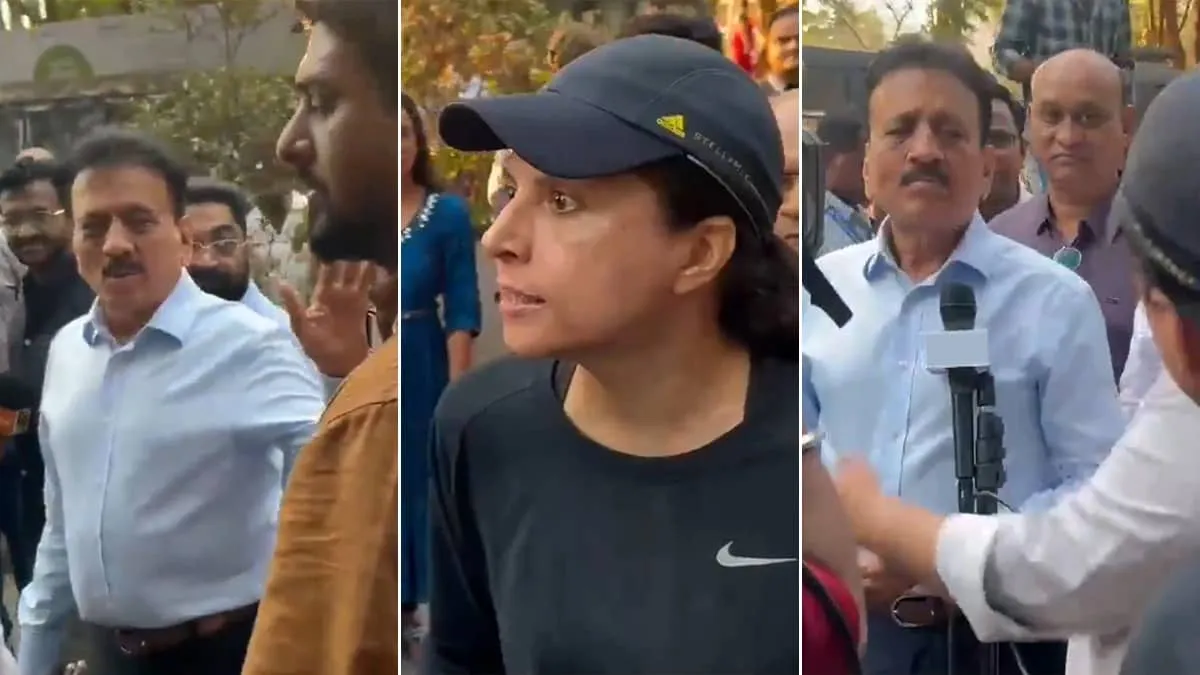 Worli showdown turns legal after woman confronts minister Girish Mahajan at BJP rally over traffic chaos