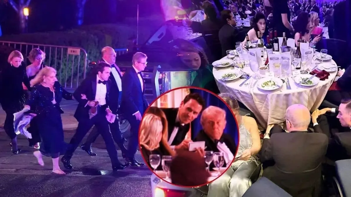 Trump Says He Thought Gunshots Were a Tray Falling at WHCA Dinner