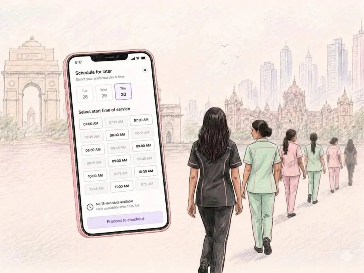 Domestic help apps hit worker crunch as demand surges and service windows shrink fast