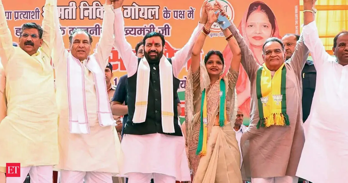 BJP sweeps Haryana municipal polls wins Ambala Sonipat and surges ahead in Panchkula