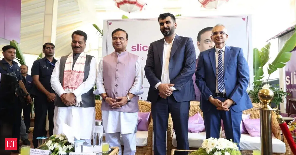 Assam inaugurates India first AI phygital Slice bank with paperless deposits and kiosk banking in Guwahati