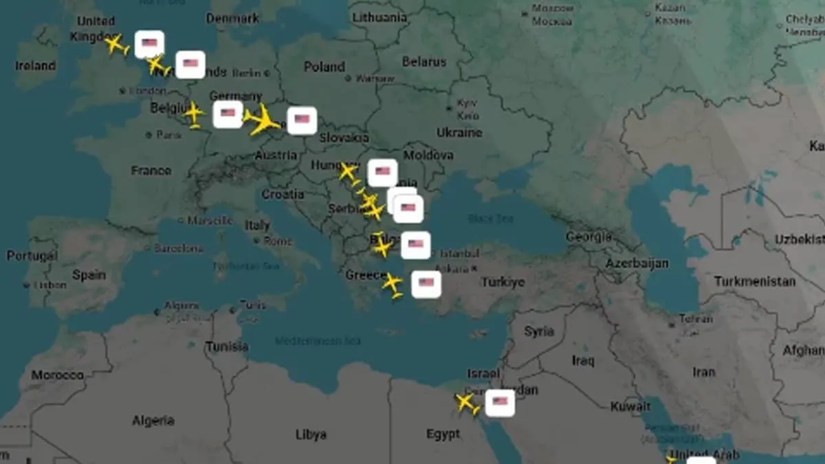 US airbridge ramps up cargo and troops to UAE and Qatar bases in 48 hours