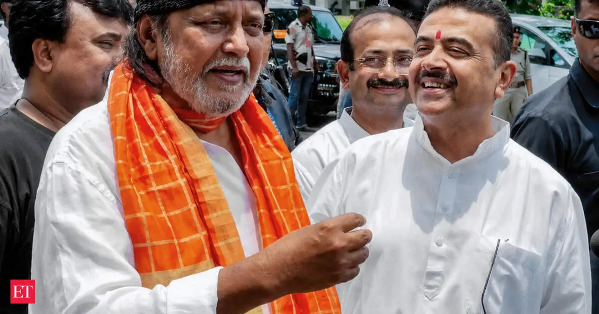 Mithun Chakraborty calls Suvendu Adhikari West Bengal’s best CM after secretive one hour meeting