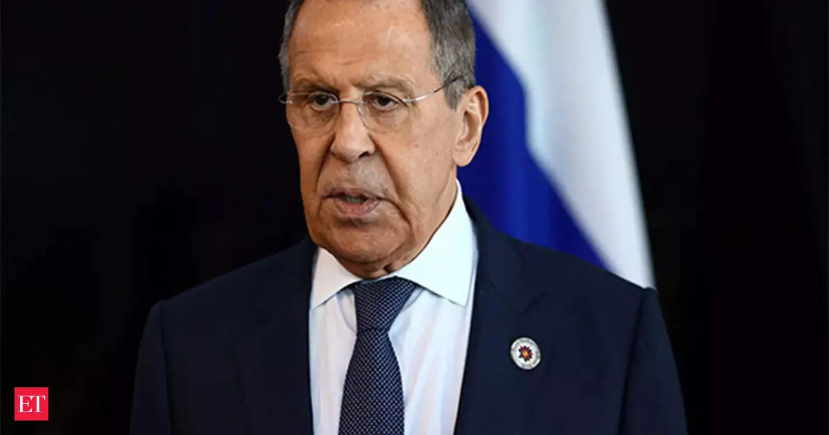 Lavrov phone joke in Delhi turns viral as buzzing cameraman prompts a comically dark line