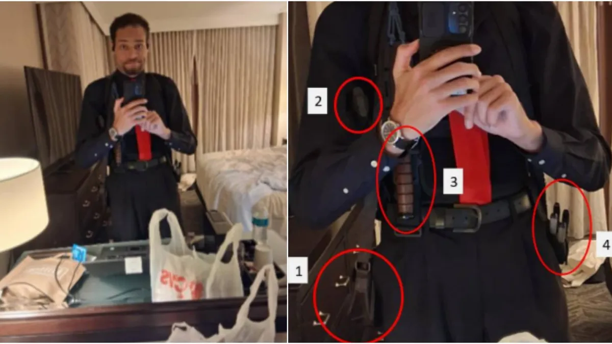Chilling mirror selfie by Cole Allen surfaced minutes before he opened fire at Trump