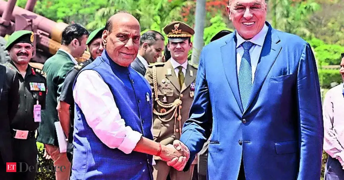 India warns Italy no defence technology for Pakistan as joint weapons talks expand