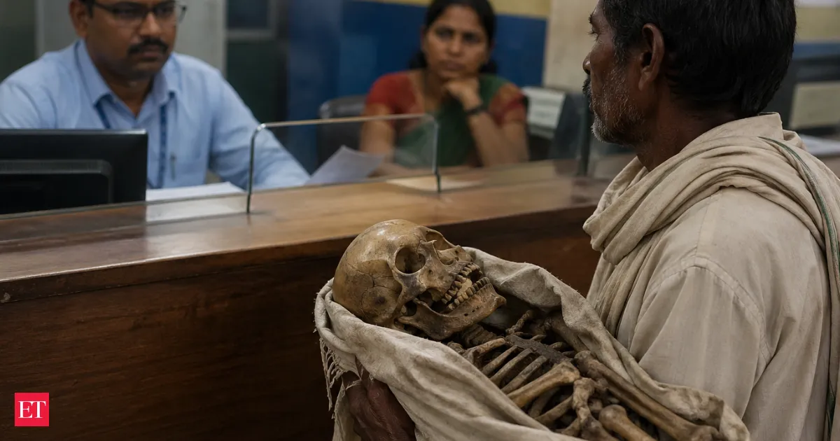 Odisha man exhumes sister’s skeleton to prove death and withdraw bank money