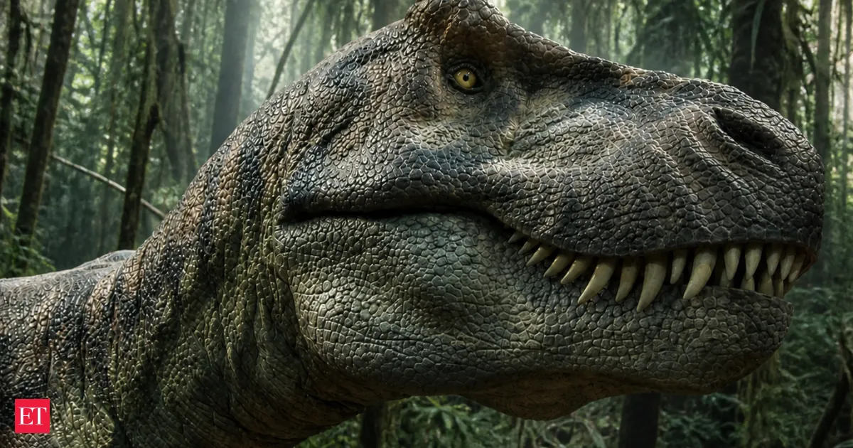 T rex had lips covering its teeth new study upends Jurassic Park image