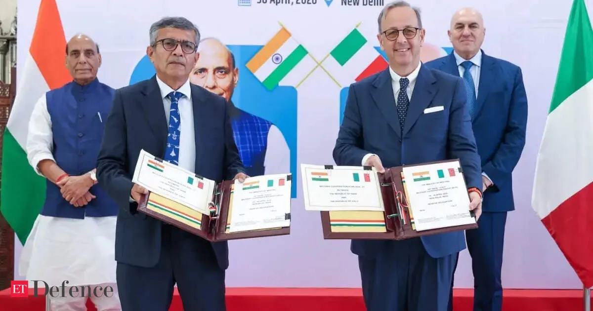 India and Italy launch 2026 27 drill plan boosting joint training and defense industry ties