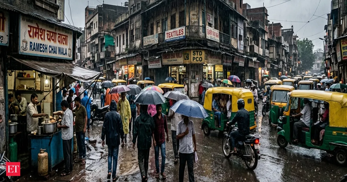Delhi NCR gets surprise rain relief as IMD issues yellow alert for today