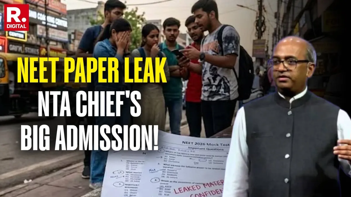 NEET UG 2026 leak probe points to Pune as origin as NTA cites whistleblower warning