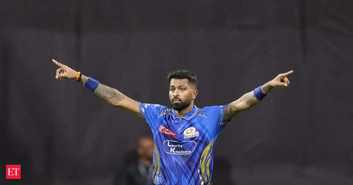 Hardik Pandya sidelined with back issue as MI’s playoff hopes collapse again