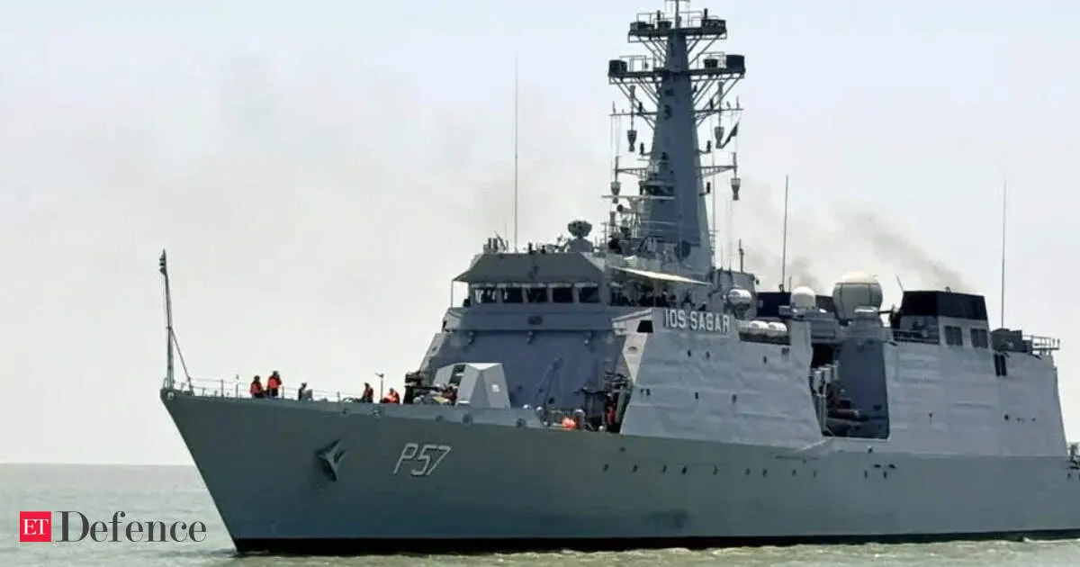 Indian Navy ship Sunayna docks in Colombo for three days amid multinational security drills