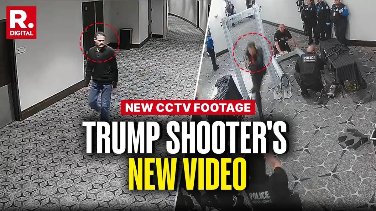 Prosecutors Release Video Of Gunman Minutes Before White House Dinner Attempted Trump Attack