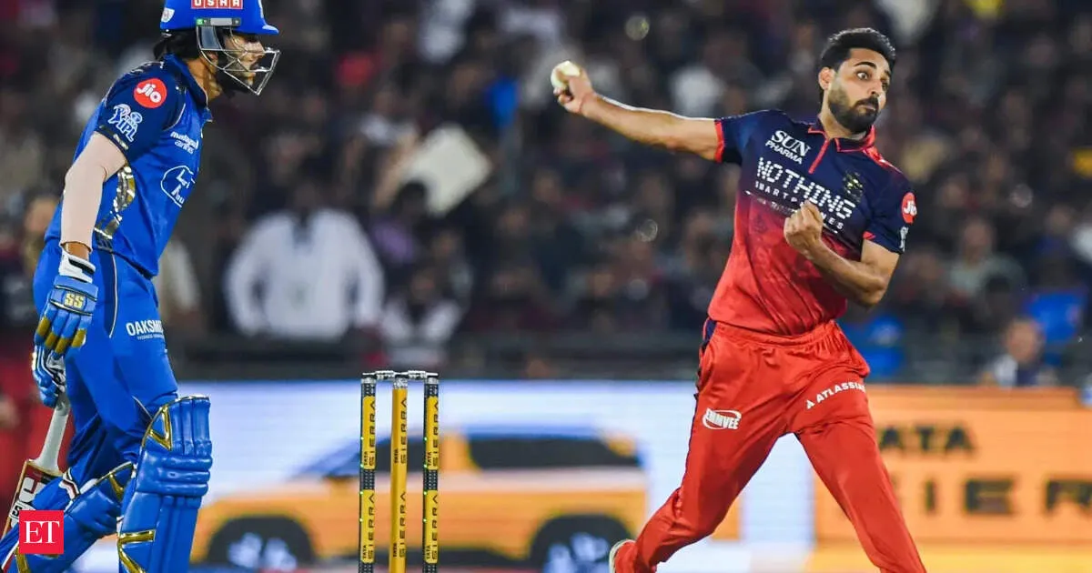 Bhuvneshwar Kumar stuns IPL 2026 with four wickets as Purple Cap race heats up