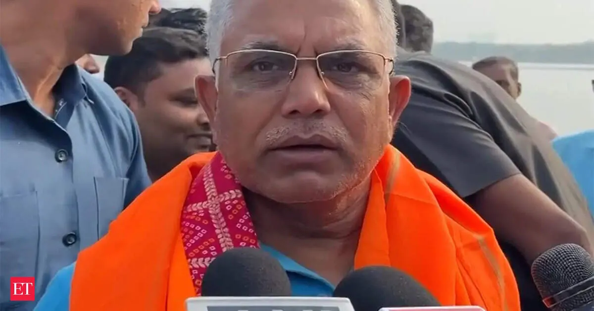 BJP’s Dilip Ghosh vows rebuild Bengal immediately citing law and order collapse