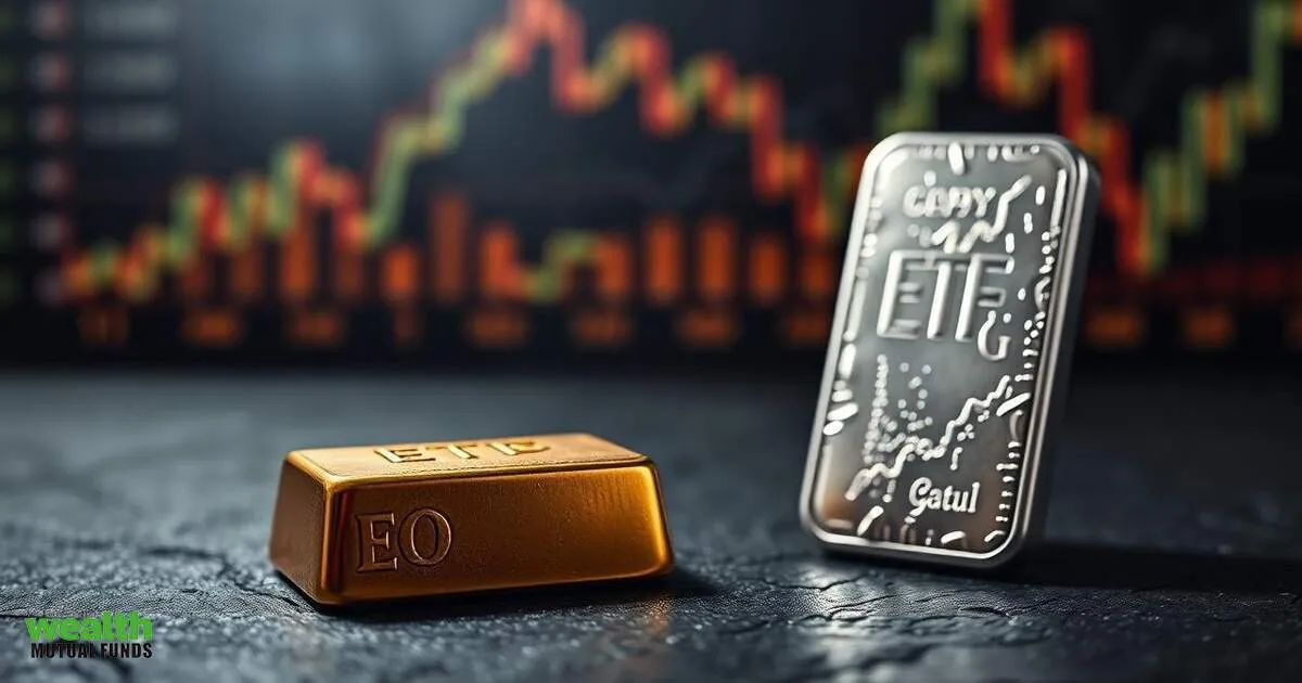Gold and silver ETF surge up to 11% as dollar slips and oil cools
