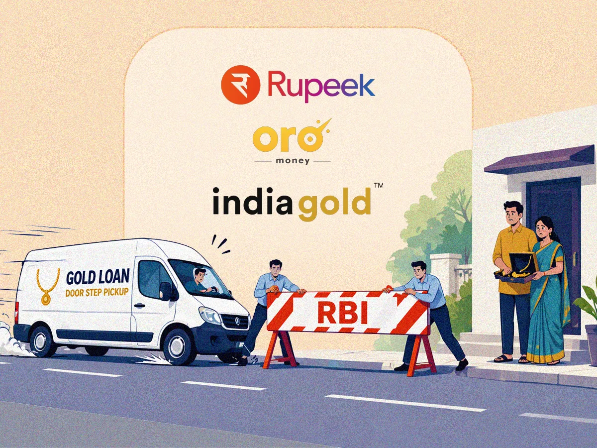 Gold loan fintechs pivot to own loan books as RBI tightens lending rules