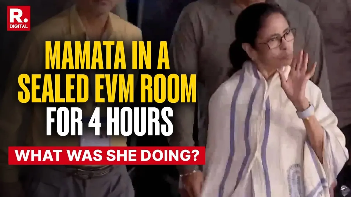 Mamata’s midnight strongroom visit sparks EVM tampering fears and a life or death warning in Bengal