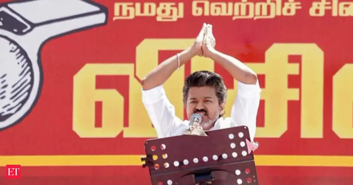 Tamil Nadu Elections 2026 BJP leaders lag as DMK and TVK surge in early trends