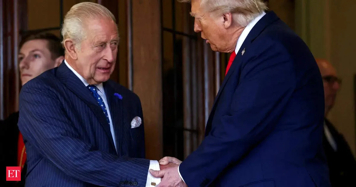 Trump to meet King Charles and threaten tariffs over UK digital tax