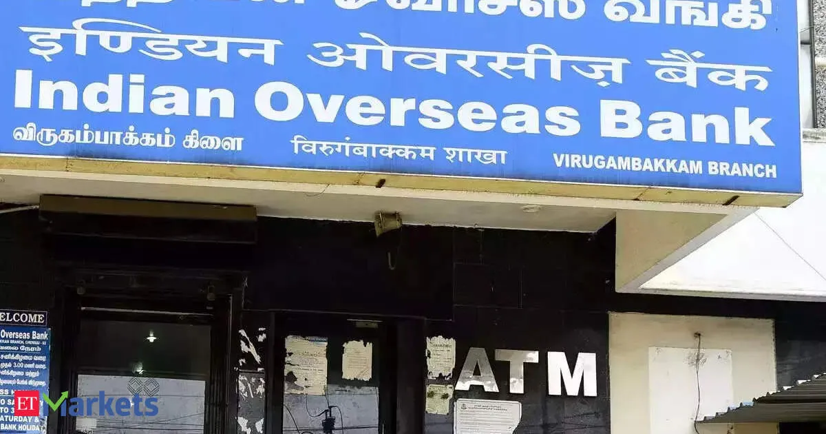 Indian Overseas Bank Q4 profit jumps 43% as provisions fall and asset quality improves