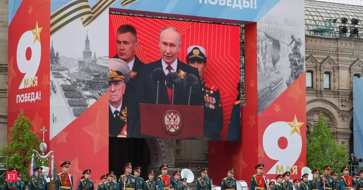Putin slams NATO and calls Ukraine war goals just at scaled Victory Day parade