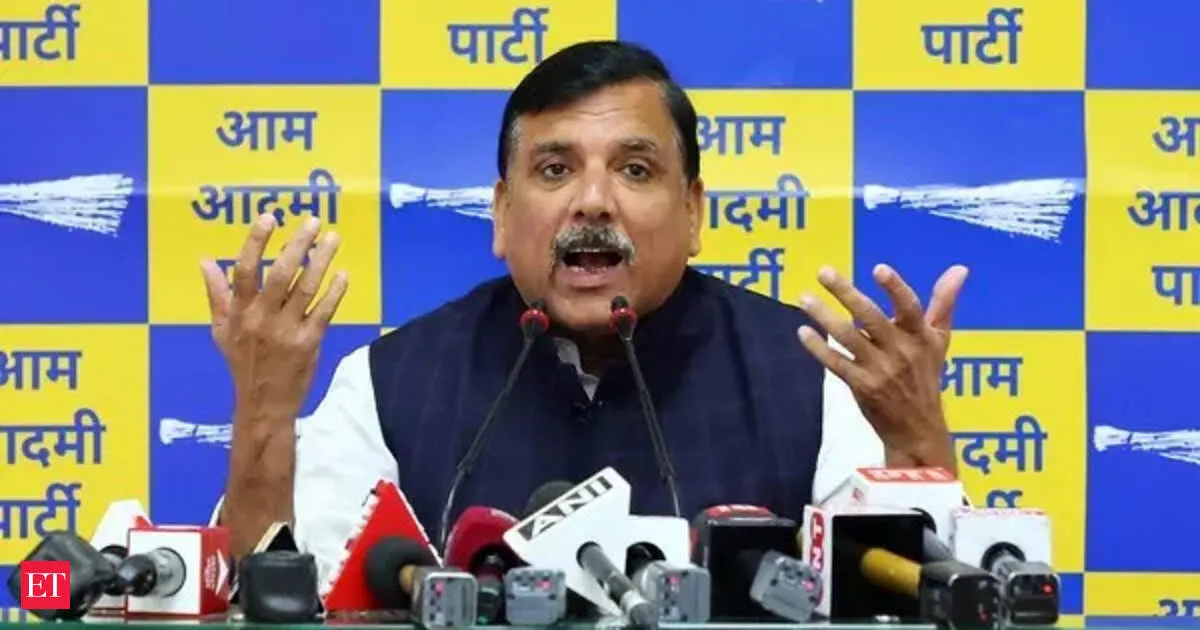 AAP alleges BJP Operation Lotus as Raghav Chadha leads seven Rajya Sabha defections