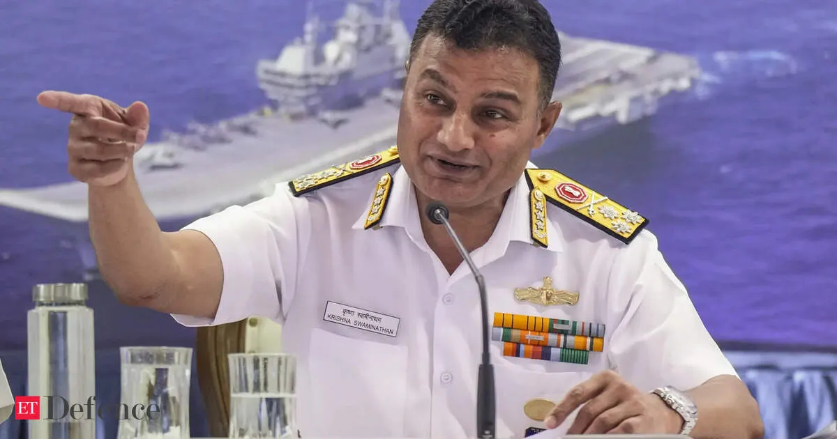 Navy chief designate warns of cross border misadventures and points to Operation Sindoor response