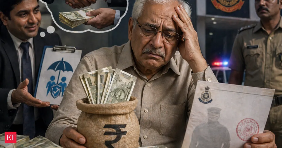 Senior citizen loses Rs 64 lakh to fake IRDA agents then gets police notice instead