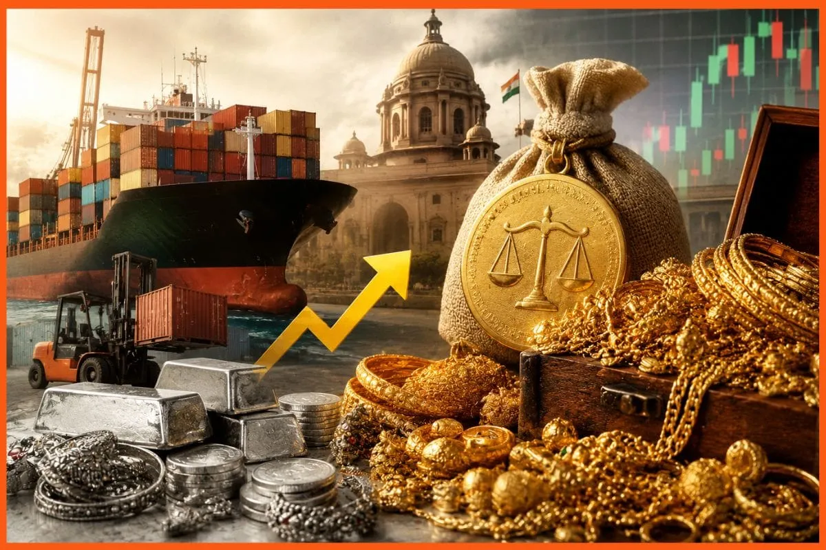 Gold and silver prices surge in India as import duty doubles to 15% pushing 24K to ₹1,63,000
