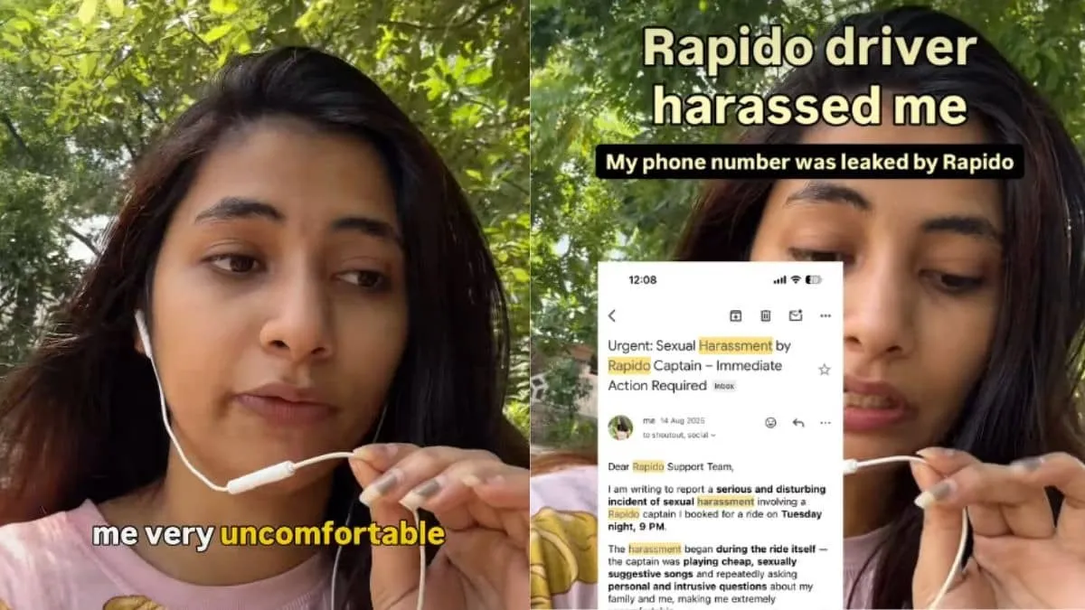 Rapido Driver Allegedly Harasses Passenger With Repeated Calls Including Video Calls After Ride