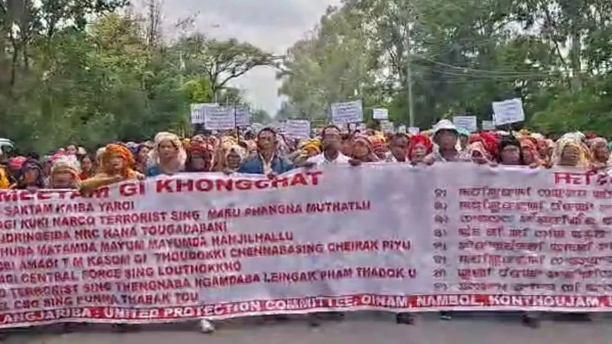 Manipur marks three years of ethnic violence as thousands protest for justice and security