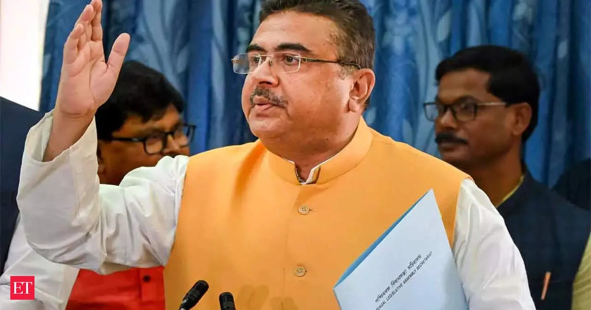 Suvendu Adhikari accuses TMC of threatening BJP worker in Kolkata demands EC action