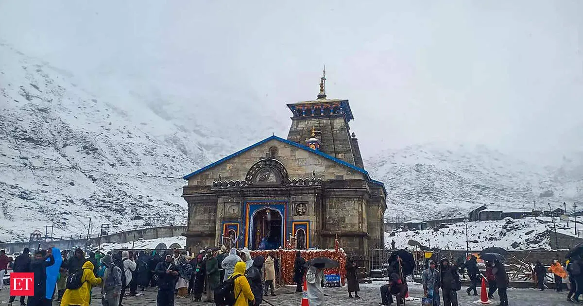 Kedarnath temple earnings jump 34 percent to Rs 71 06 crore in 2024 25