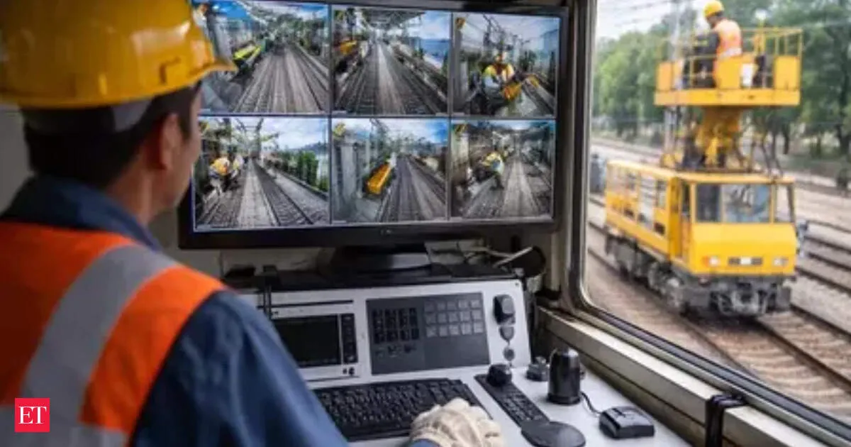 Northeast Frontier Railway and IIT Guwahati team up for real time track safety cameras