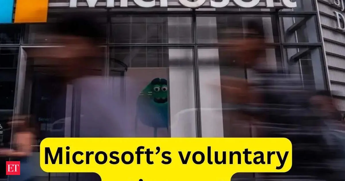 Microsoft launches first voluntary retirement plan open to 7% of US staff using an age and service formula