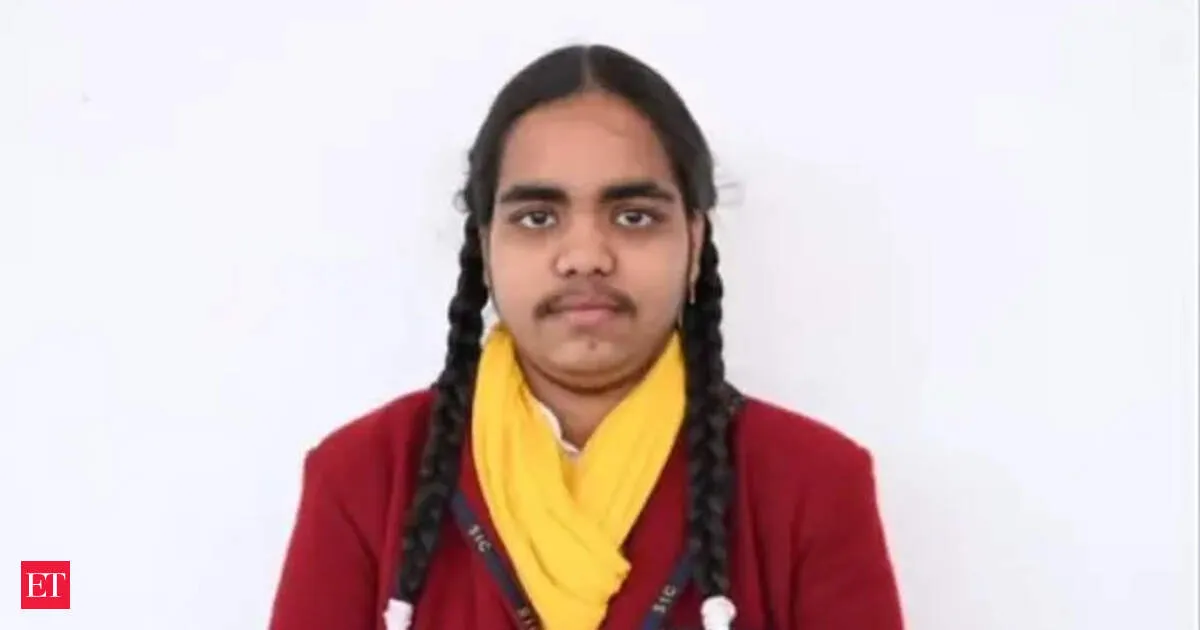 UP Class 12 topper Prachi Nigam rebounds from trolls scores 91 point 2 again