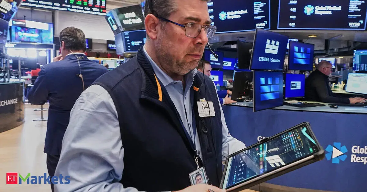 US stocks tumble as crude spike lifts Treasury yields and shocks the AI rally