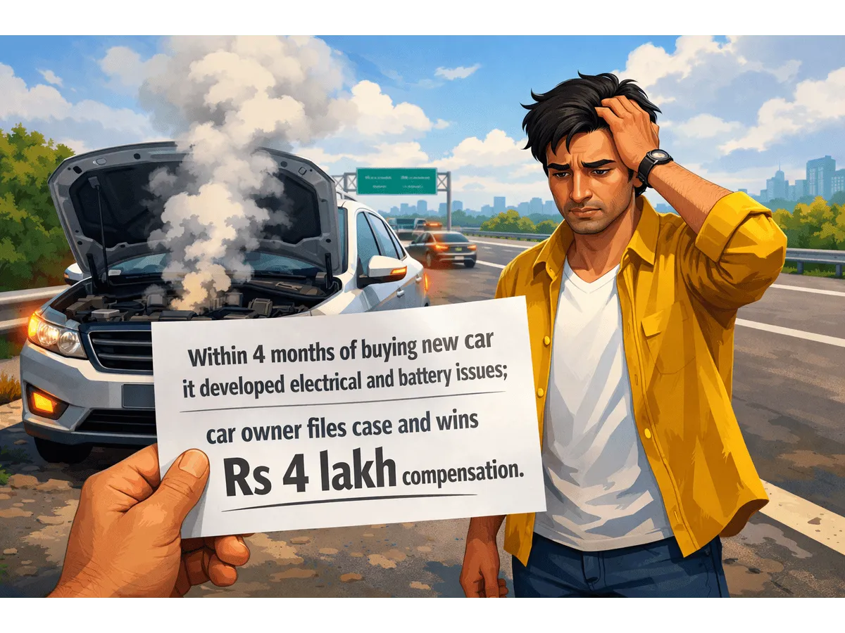 Diesel car won Rs 4 lakh after repeated starting failures despite service centre visits